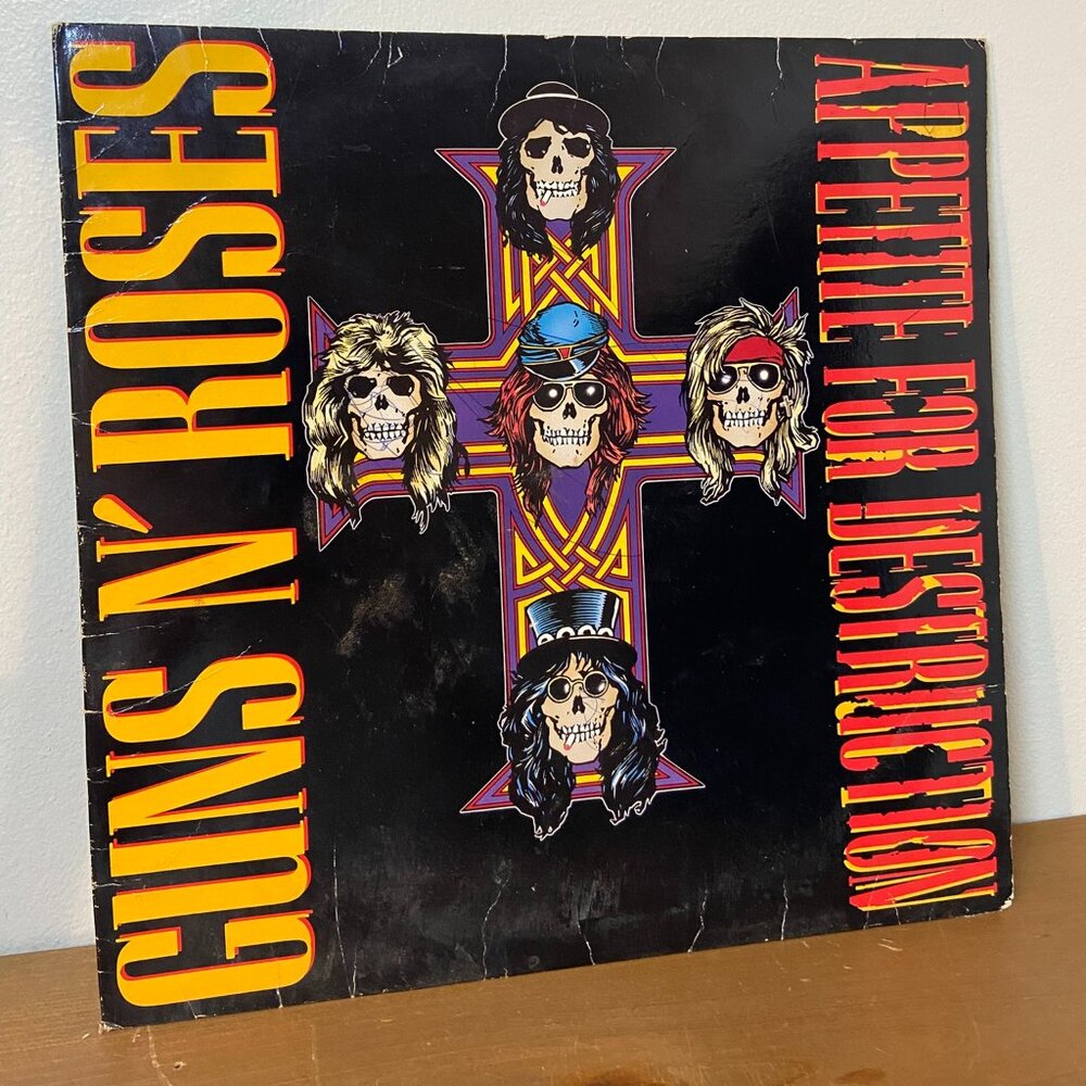 Guns N' Roses Appetite For Destruction Vinyl LP GHS 24148 VG 2005 Release 🎸